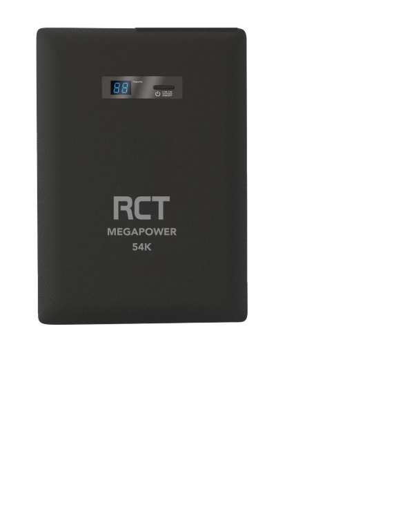 RCT Megapower 45000mAh 250W PD Type-C Powerbank - Black MP-UPS54AC