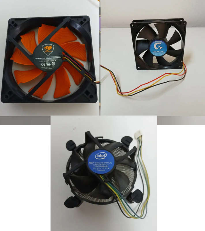 #Weekend Special# 3 PC cooling fans & 5 memory (RAM)
