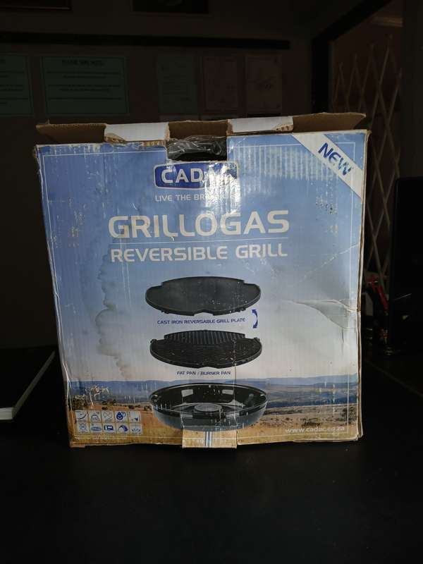 Cadac grillogas reversible grill
