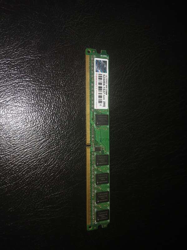 Hynix 2GB 2RX8 PC2-6400U-666-12 Memory HYMP125U64CP8-S6 AB-C RAM & 1GB DDR2 transcend
