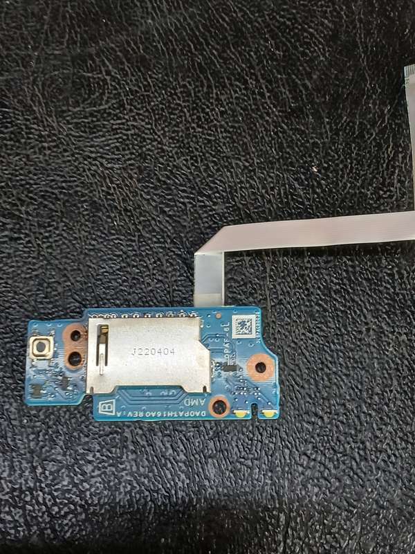 SD Card reader Board with Cable, HP 14-DQ, 14S-FQ, 14S-DR, M13557-001, DA0PADTH8B0, DA00PATH6D