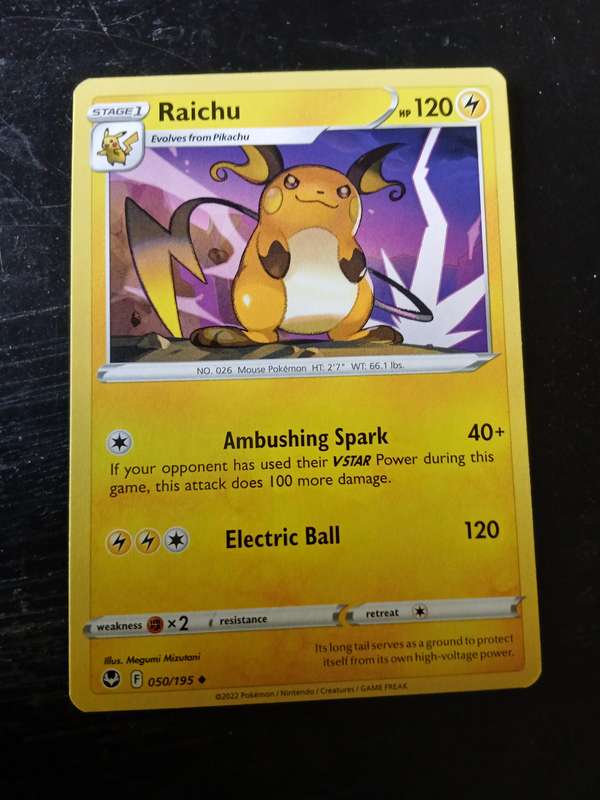 Pokémon Trading Cards featuring Pikachu, Raichu, and Morpeko + Flying Pikachu V  Gold Foil