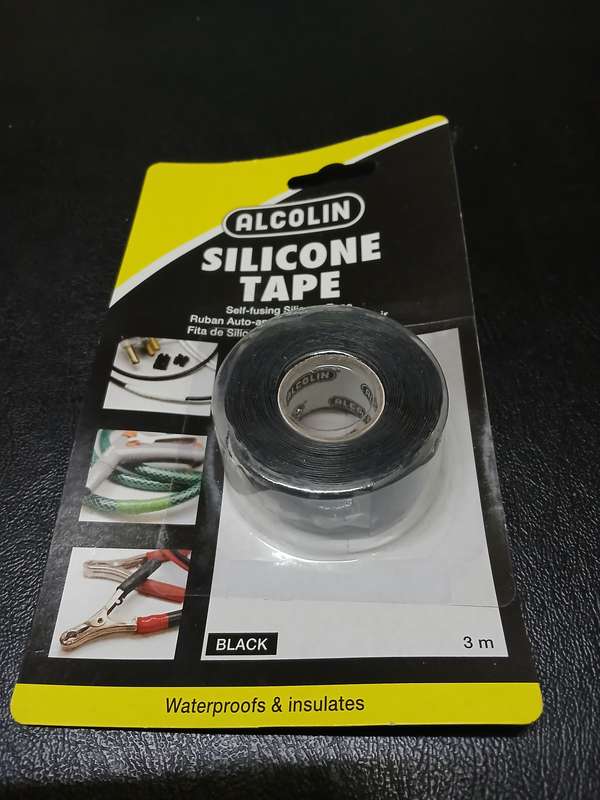 Alcolin Tape Silicone Black 3m