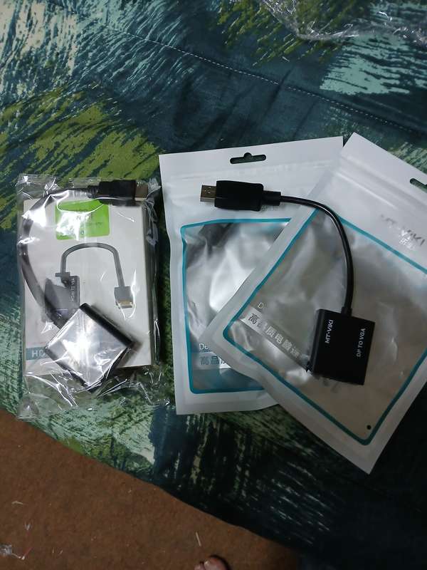 MT ViKI HDMI To VGA Converter Cable & VGA to HDMI Converter Adopter Cable 1080P & MT ViKI DP01 1080P