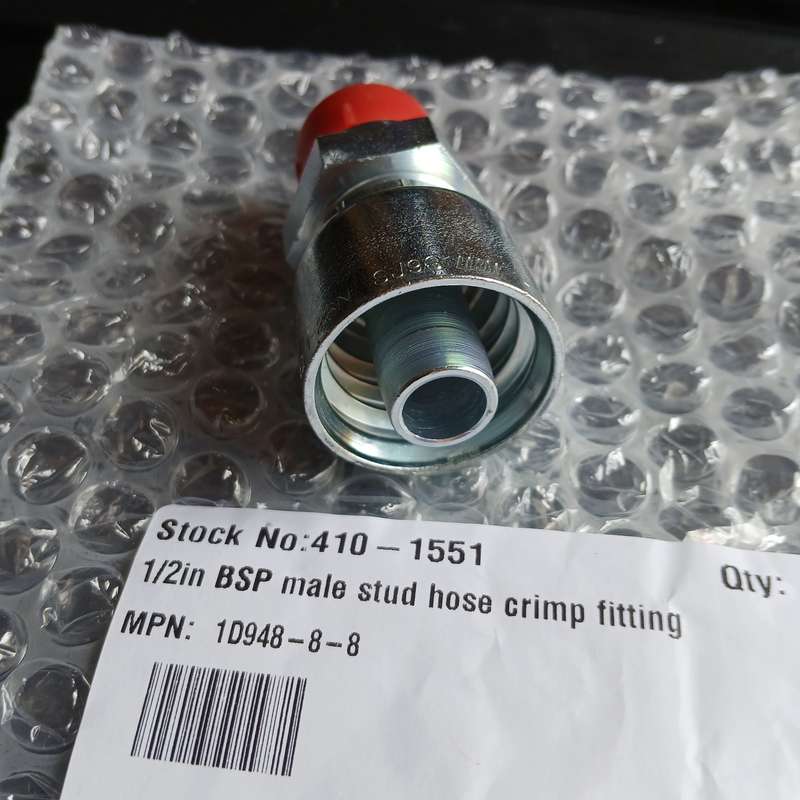 Parker Straight Hose to Port Hose to Male BSP Parallel Pipe - Rigid (60° Cone), 1D948-8-8