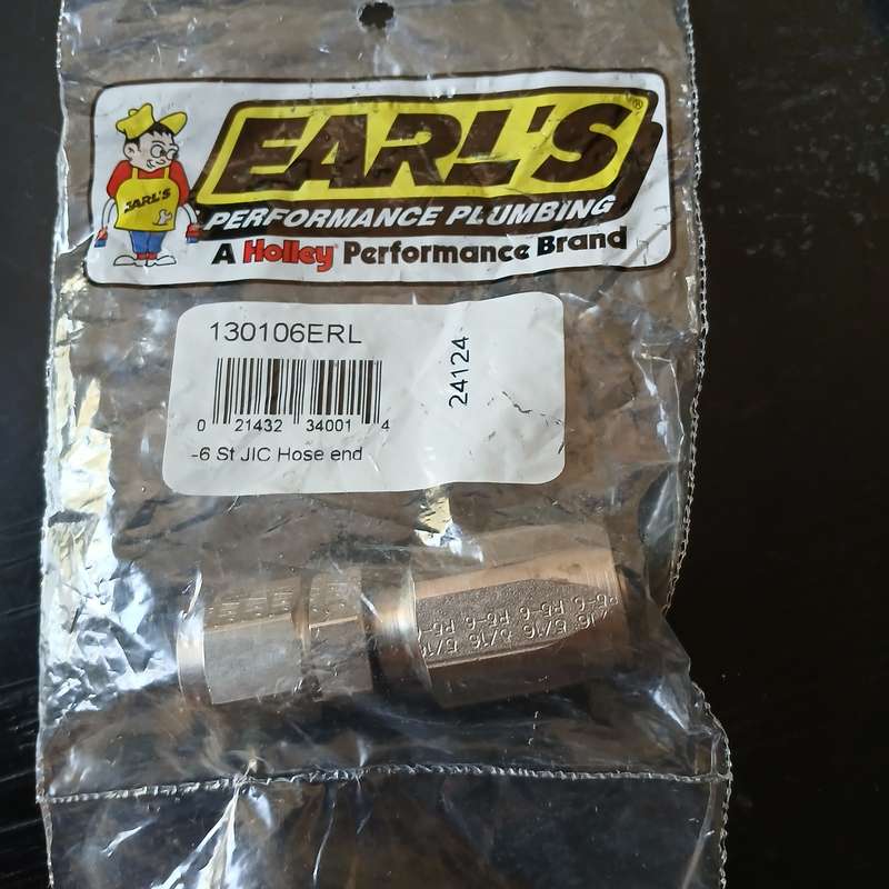 Earls Power Steering Hose End