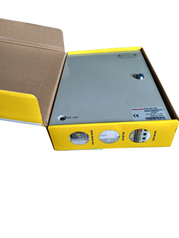 Power supply 12V 35A 18ch box