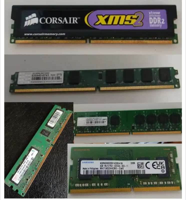 #Weekend Special# 3 PC cooling fans & 5 memory (RAM)