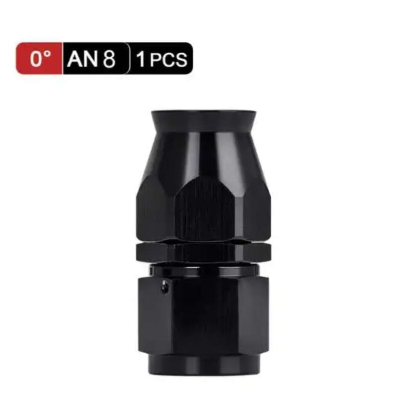 PTEF AN8 Straight Hose End Fitting For Stainless Steel Braided Hose