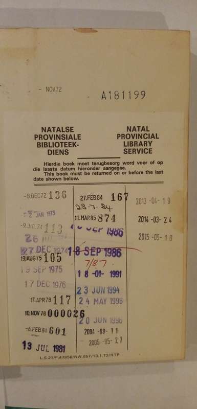 A Happy Death  Published : 1972