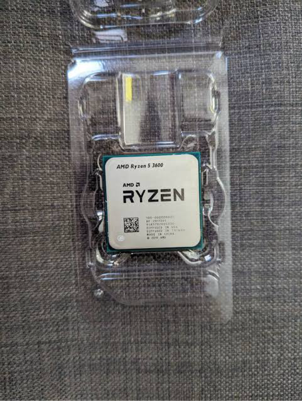 AMD Ryzen 5 3600 Desktop Processor/w Stock Wraith Stealth Cooler(6 Cores)(4.2GHZ)