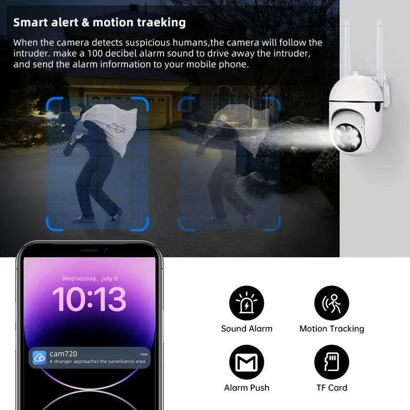1080P Full HD Night Vision Security Camera