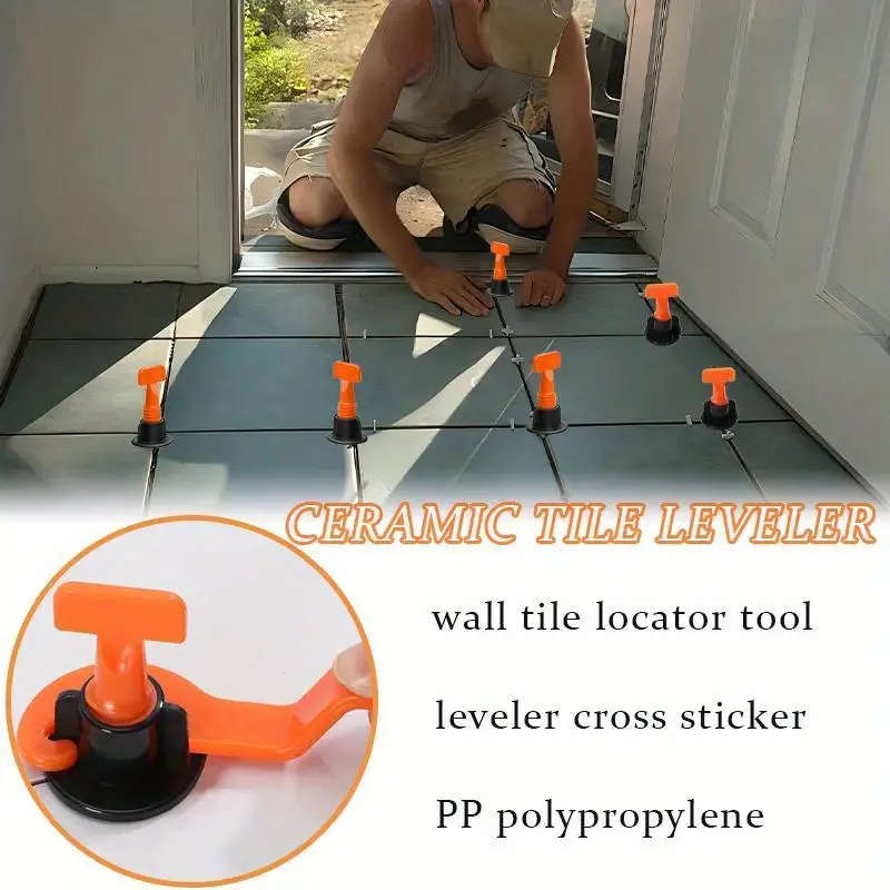 Construction Tools Reusable Tile Leveling System