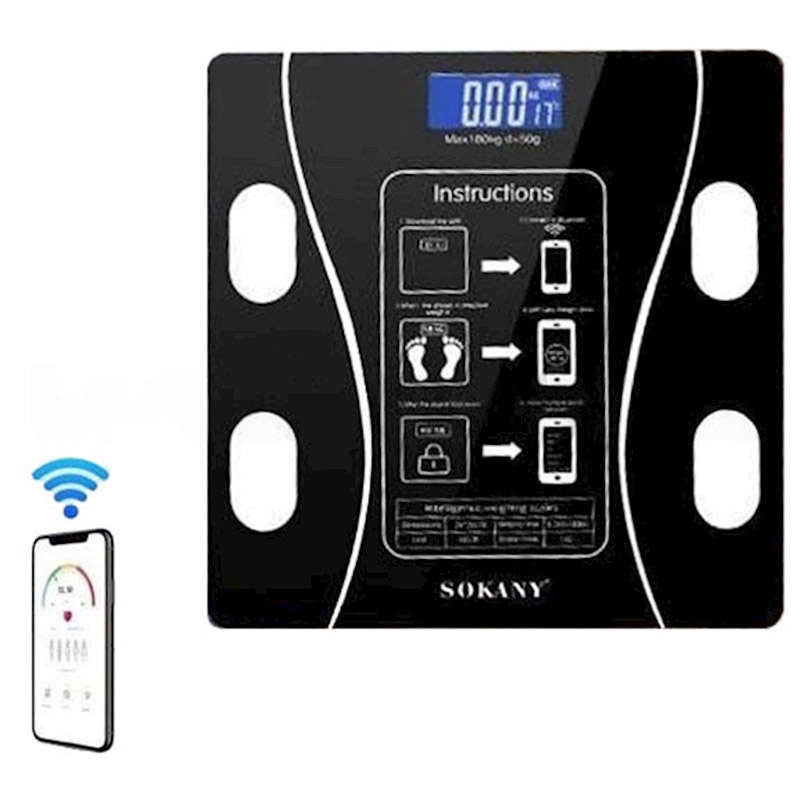 SOKANY Smart Home Bathroom Digital Scale