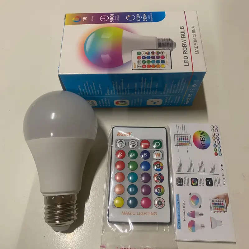 Smart 16-color RGB LED Bulb