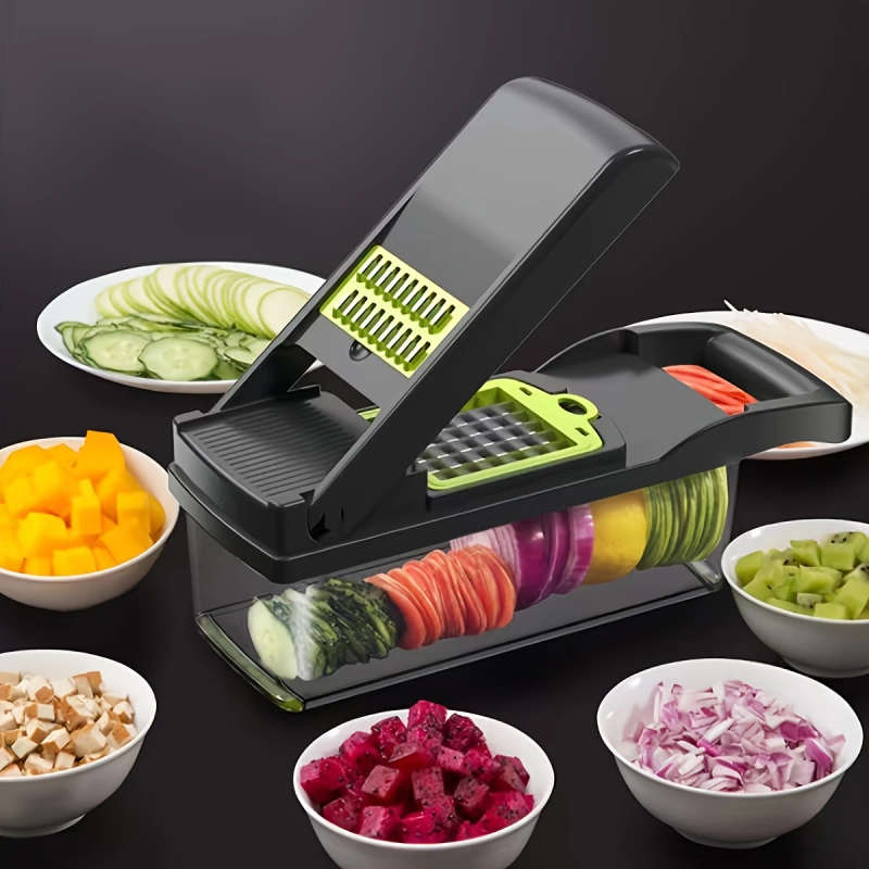 14-in-1 Multifunctional Vegetable Chopper & Food Slicer  All-in-One Kitchen Tool