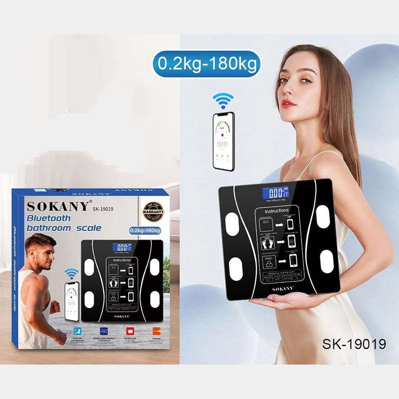 SOKANY Smart Home Bathroom Digital Scale