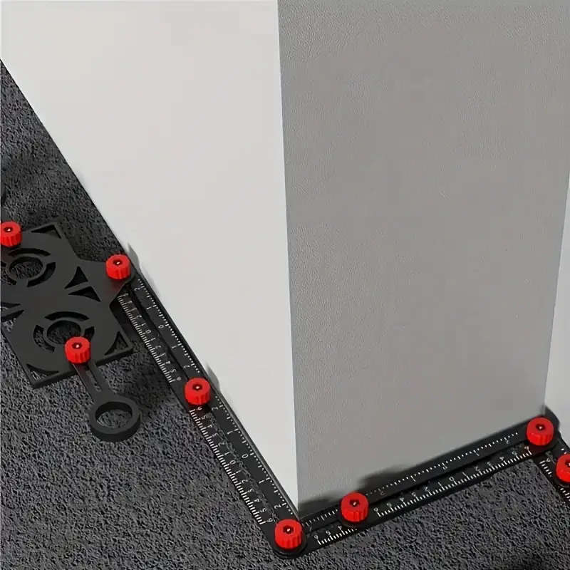 1pc Movable Multi-angle Measuring Ruler
