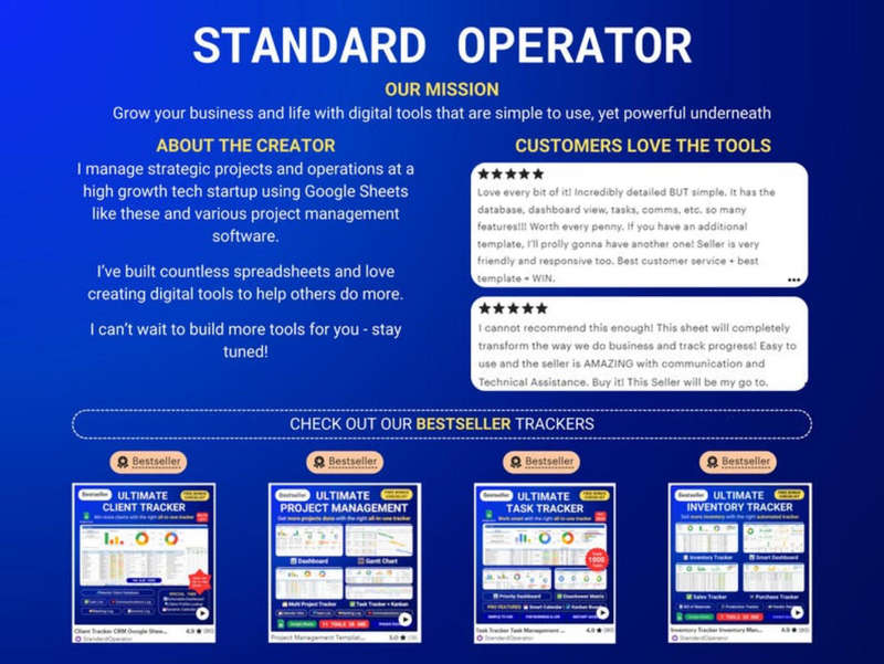 Ultimate Project Management Excel Template