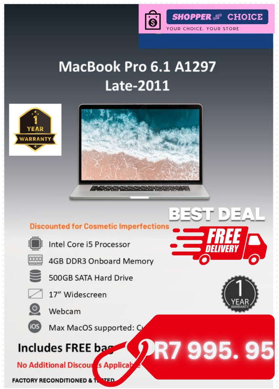 MacBook Pro 6.1 A1297 Late-2011