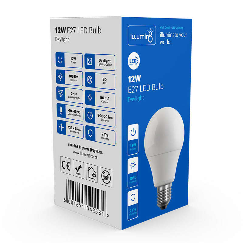 Illumin8 12W A60 E27 LED Bulb