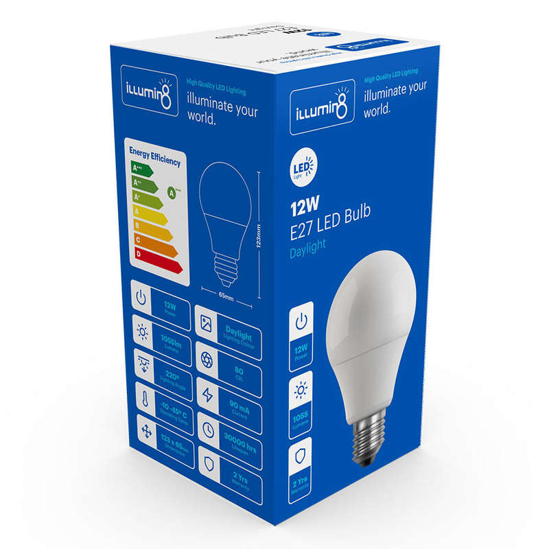 Illumin8 12W A60 E27 LED Bulb