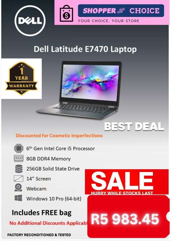 Dell Latitude E7470  Sleek Business Ultrabook with Solid Performance