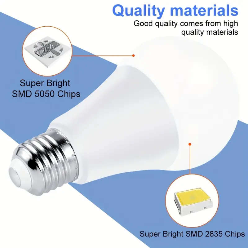 PIBAOGU LED Smart Bulbs X 6s