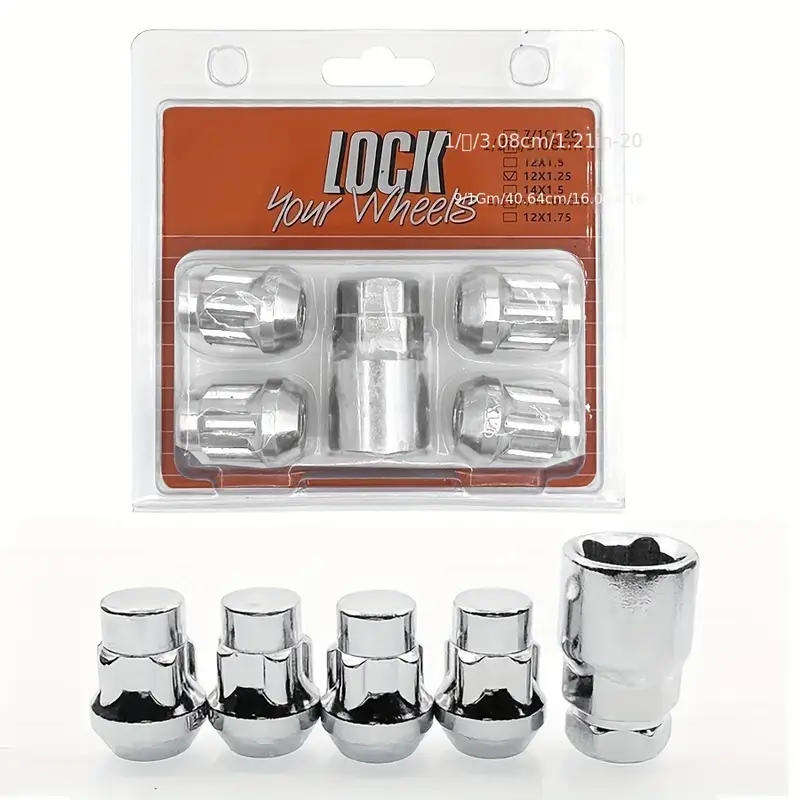 Anti-Theft Tire Security Screws for Toyota, Honda,, for Nissan