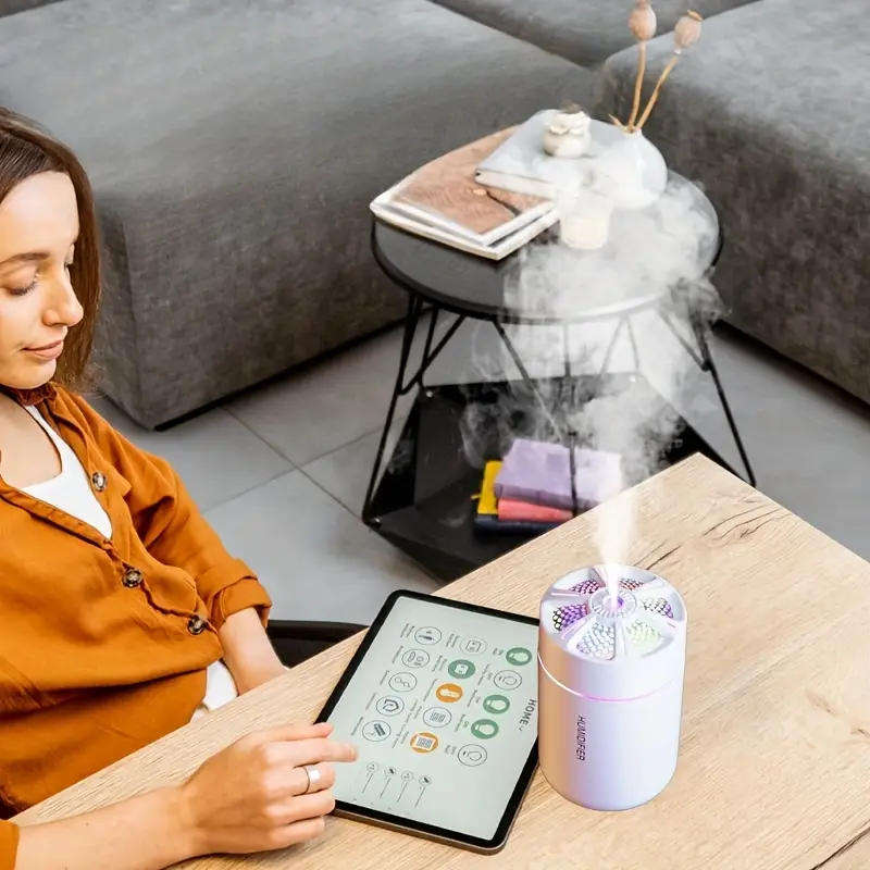 180ml Mini Air Humidifier | USB Powered | Silent Operation