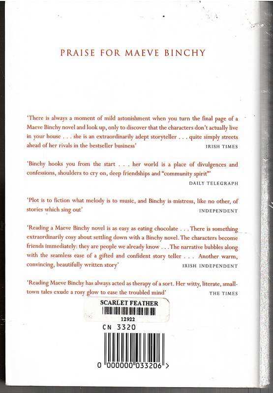 Scarlet Feather - Maeve Binchy