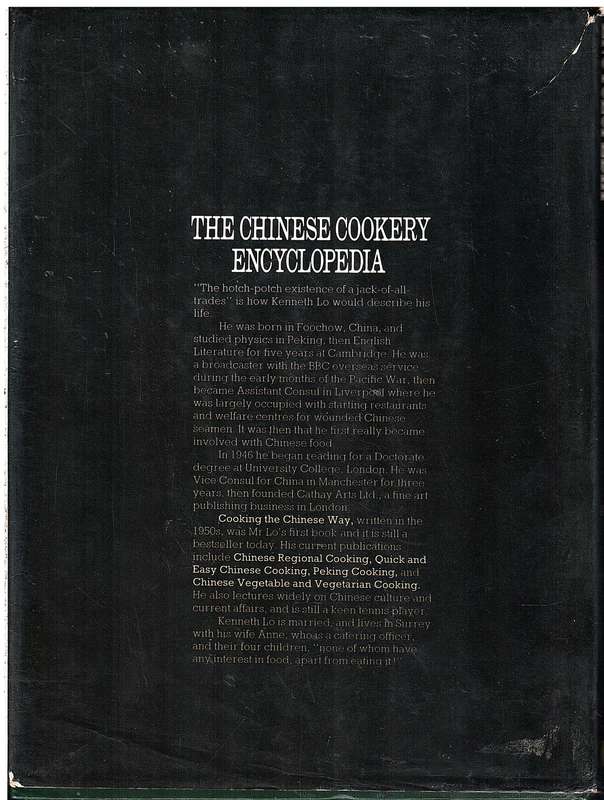 The Chinese Cookery Encyclopedia - Kenneth Lo