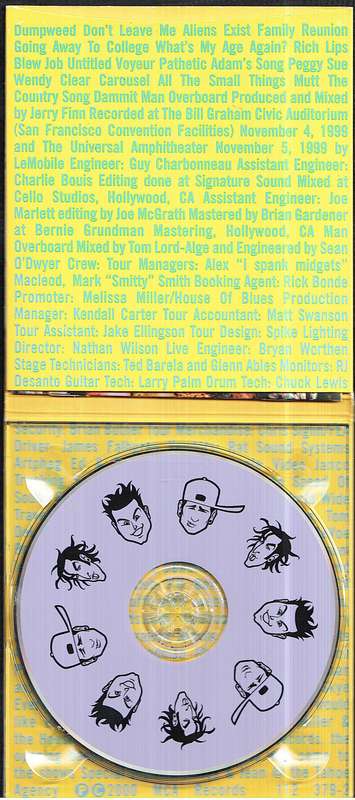 Blink-182 - The Mark, Tom And Travis Show (The Enema Strikes Back!) CD Digipak [LIMITED EDITION]
