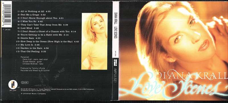 Diana Krall - Love Scenes CD Digipak