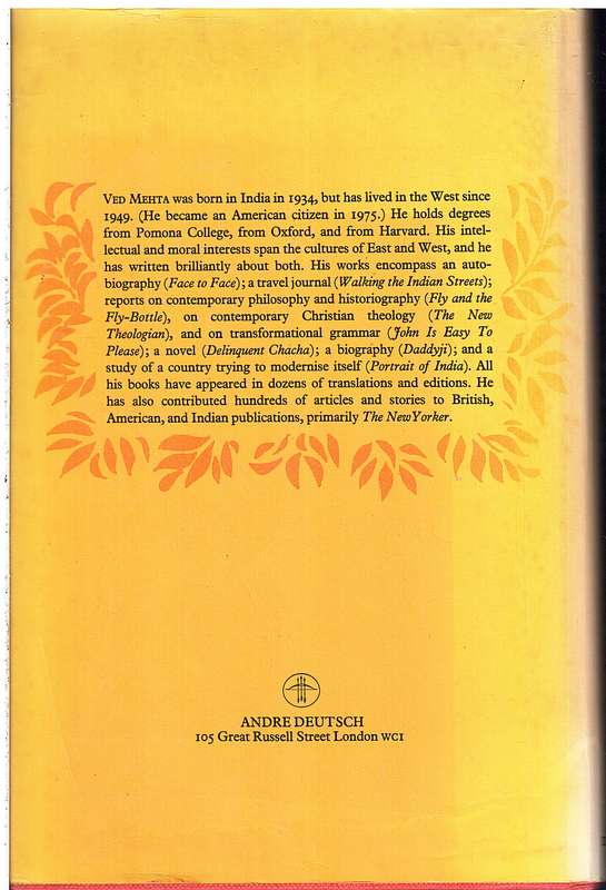 Mahatma Gandhi and His Apostles - Ved Mehta