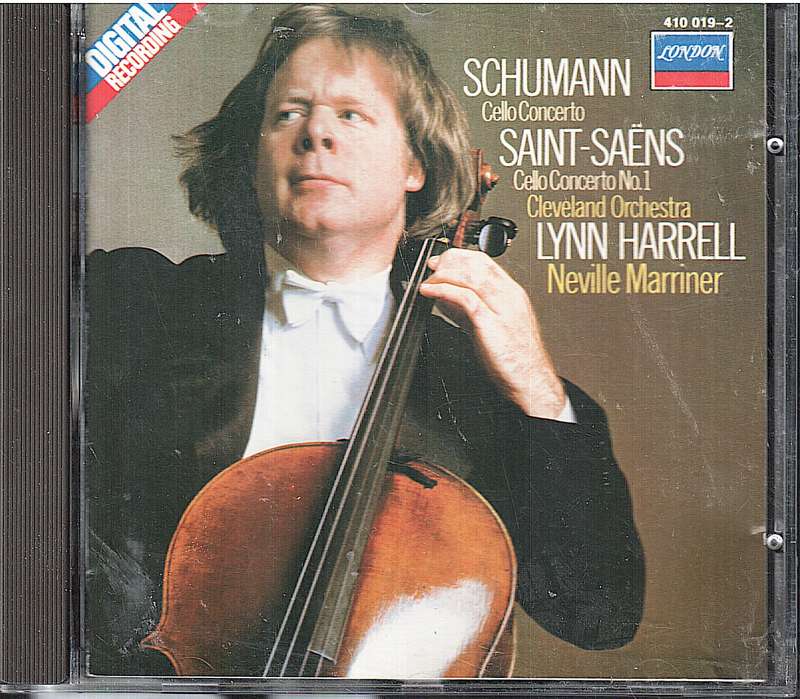 Schumann/Saint-Saens: Cello Concerto/Cello Concerto No 1 - Lynn Harrell, Cleveland Orchestra CD