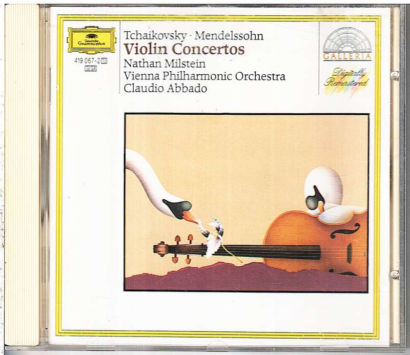 Tchaikovsky/Mendelssohn: Violin Concertos - Nathan Milstein, Vienna Philharmonic, Claudio Abbado CD