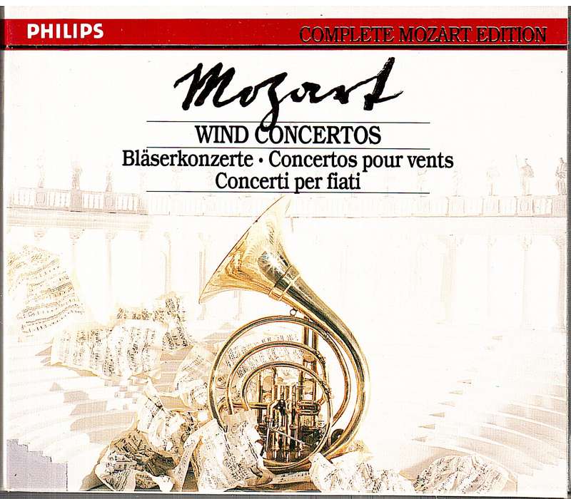 Mozart: Wind Concertos 5 CD set in Cardboard Slipcase [Complete Mozart Edition Vol 9]