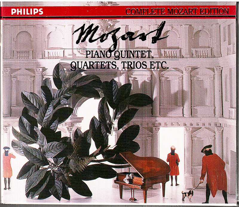 Mozart: Piano Quintet, Quartets etc 5 CD set in Cardboard Slipcase [Complete Mozart Edition Vol 14]