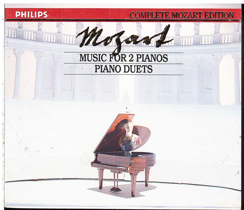 Mozart: Music for Two Pianos Duets 2 CD set - Ingrid Haebler et al [Complete Mozart Edition Vol 16]