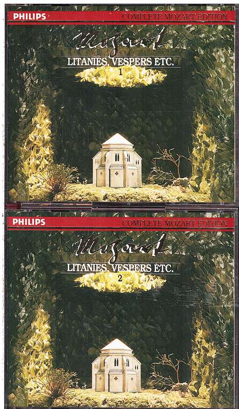 Mozart: Litanies Vespers 5 CD set - Herbert Kegel, Sir Colin Davis [Complete Mozart Edition Vol 20]