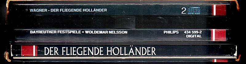 Richard Wagner: Der Fliegende Hollander 2 CD set - Bayreuther Festspiele /Woldemar Nelsson Cond