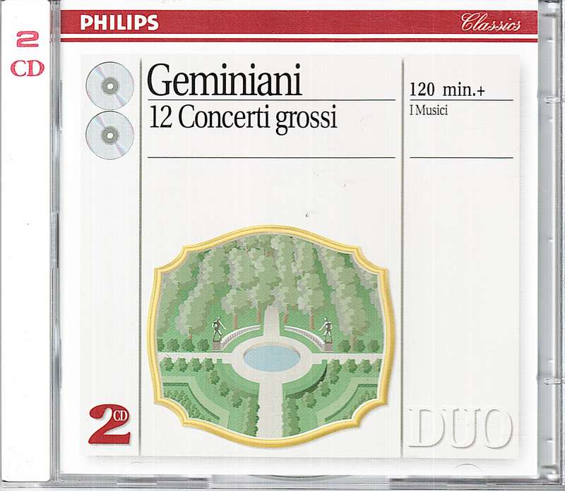 Geminiani: 12 Concerti Grossi - I Musici 2 CD Set