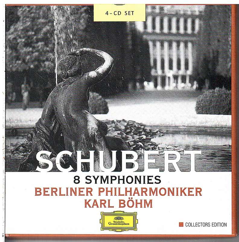 Schubert: 8 Symphonies 4 CD Set - Berliner Philharmoniker/Karl Bohm (Cond)