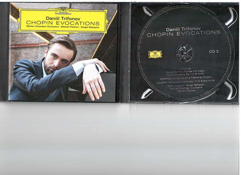 Chopin Evocations 2 CD set - Daniil Trifonov/Mahler Chamber Orchestra/Mikhail Pletnev Cond