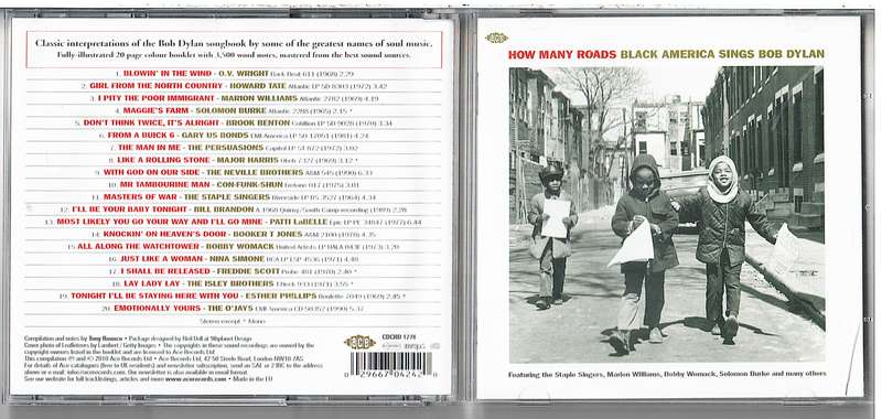 How Many Roads: Black America Sings Bob Dylan CD