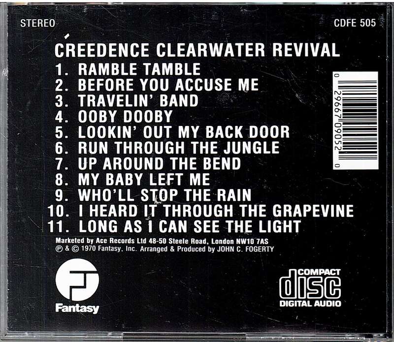 Creedence Clearwater Revival - Cosmo's Factory CD