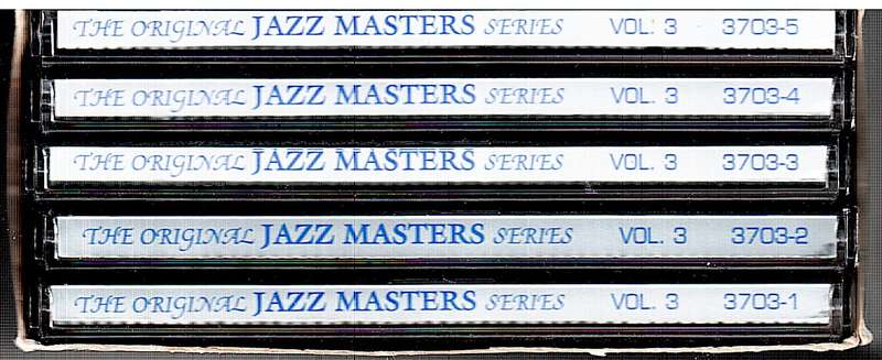 Various  The Original Jazz Masters Series Volume Three 5 CD boxset
