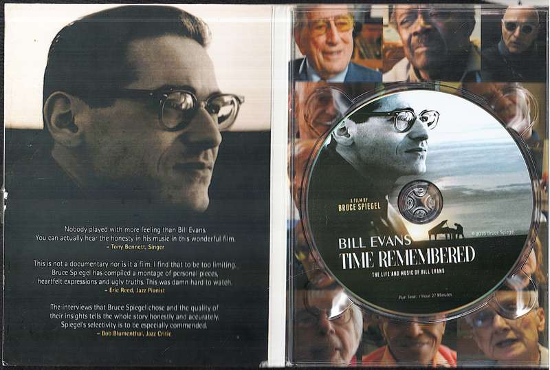 Time Remembered: The Life and Music of Bill Evans DVD