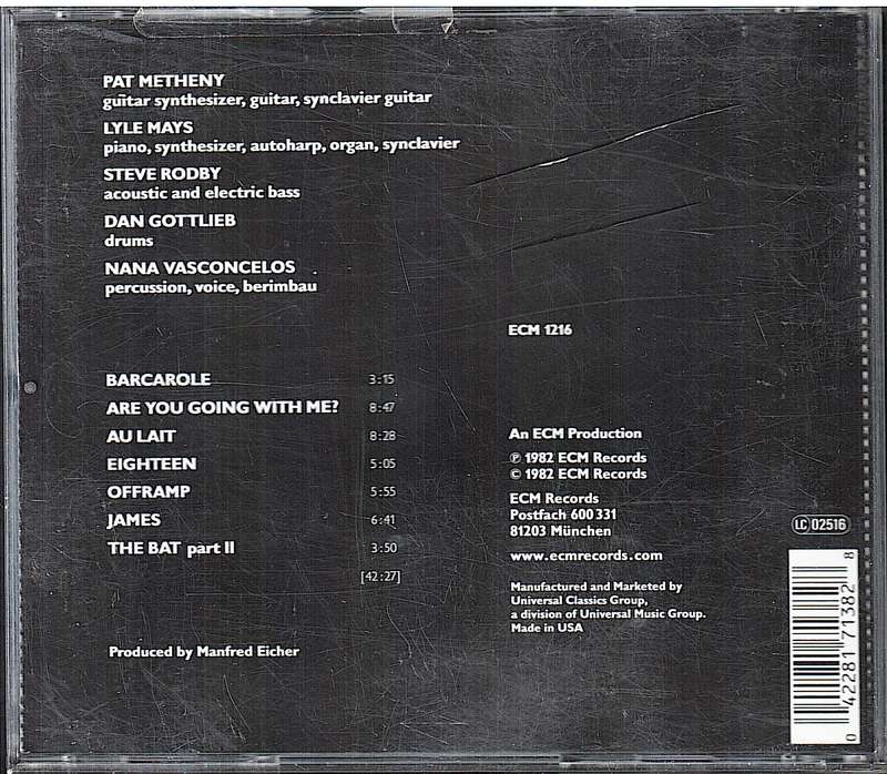 Pat Metheny Group - Offramp CD